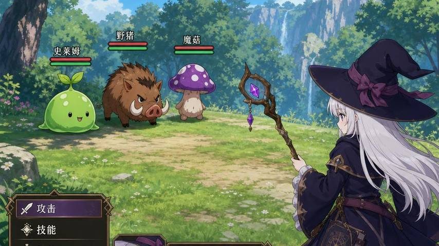 魔女秘药 探索场景 玩法截图 2